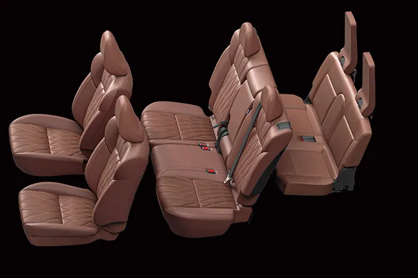 アウトランダーPHEVの３列目シート